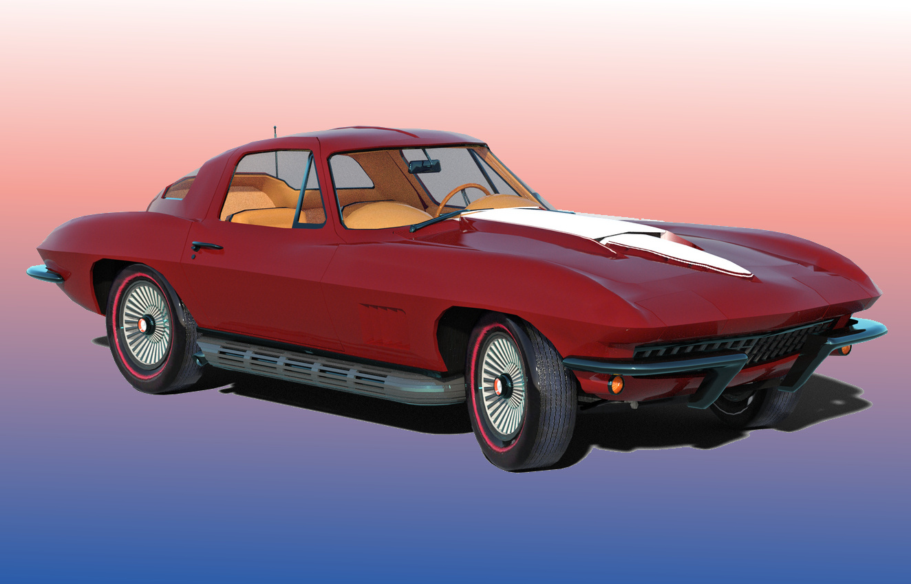 Click to Enlarge-Esc to Close Corvette Generations/C2/C2 1967 Rally Red.jpg
